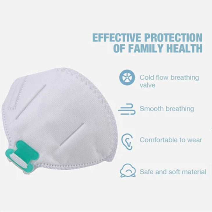 MASKIN 8225 KN95 Particulate Respirator Disposable Face Mask