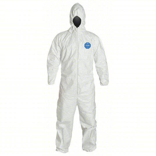 Tyvek® 500 - Hooded Chemical Resistant Coveralls - Level 3 - White