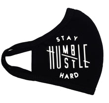 Load image into Gallery viewer, Face Masks - &quot;Hustle Hard&quot; - 3 Ply - Water Resistant - Designer Face Masks
