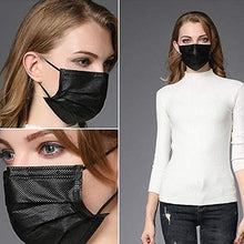 Load image into Gallery viewer, Black Disposable Surgical Masks

